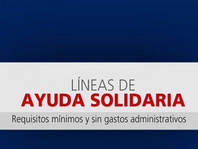 Líneas de ayuda solidaria