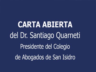 CARTA ABIERTA