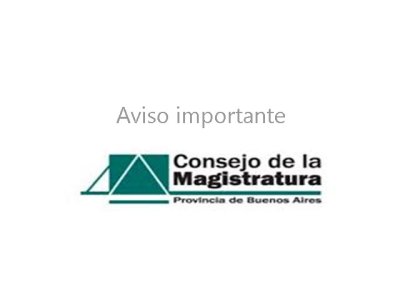 Consejo de la Magistratura. Registro y re empadronamiento obligatorio, 15/2 al 31/3/22