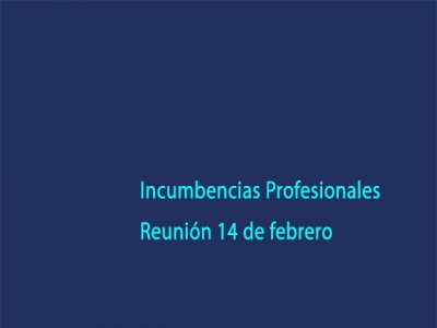 IP Reunión 1ra.: 14/2/2020