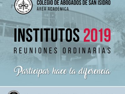 Instituto de Derecho Aeronáutico y Espacial. Reuniones Ordinarias 2019