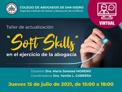 Soft Skills en el ejercicio de la abogacía. Taller de actualización