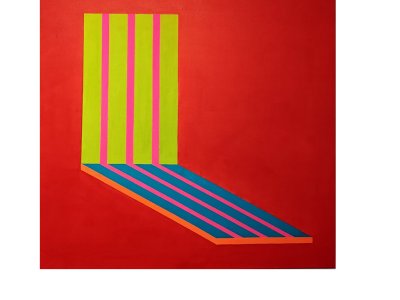 Primer  premio  pintura. Isabel Angélica Burgos  “¿A dónde fue?