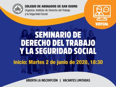 Seminario de Derecho del Trabajo y la Seguridad Social. Curso virtual