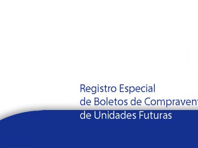 Registro Especial de Boletos de Compraventa de Unidades Futuras