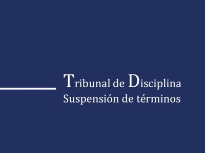 Suspensión de términos