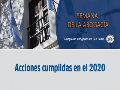 Semana de la Abogacía 2020 (II)