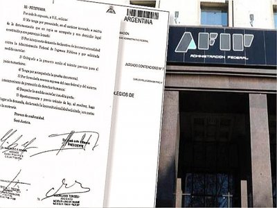 Régimen de Información de Planificaciones Fiscales de Afip: presentación  ante la Justicia