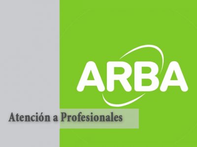 ARBA. Atención a profesionales. Horarios