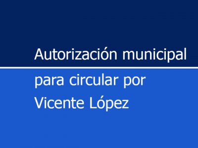 Los abogados fueron autorizados a circular por Vicente López
