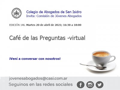 Café de las Preguntas -virtual- CXLVI