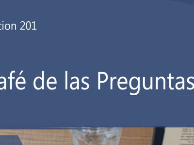 Café de las Preguntas CCI: martes 20/9, 16:30