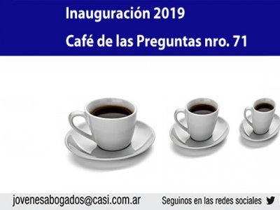 Café de las  Preguntas nro. 71