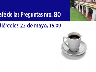 Café n° 80, 22 de mayo 19:00