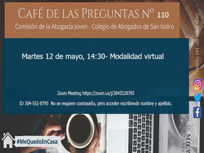 Café de las Preguntas -Virtual- nro. 110
