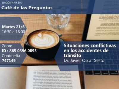 Café de las Preguntas CXCI: martes 21/6/22, 16:30 -virtual-