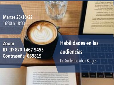 Café de las Preguntas CCVI: martes 25/10, 16:30  -virtual -