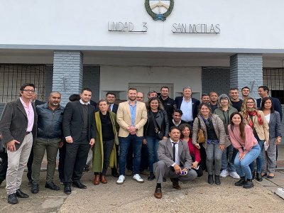 Visita a la Unidad penitenciaria nº3 de San Nicolás