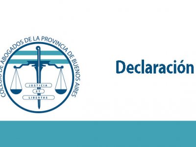 COLRPOBA Declaración institucional