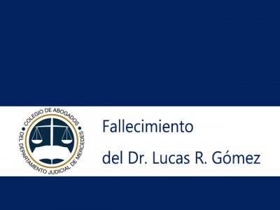 fallecimiento del Dr. Gómez