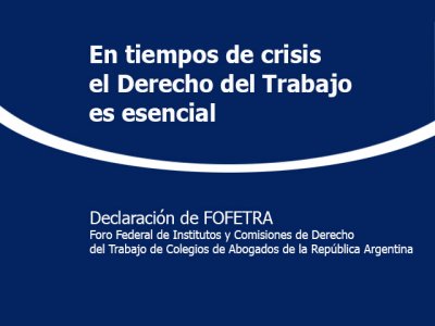 declaración de fofetra