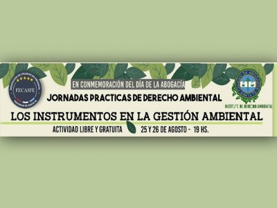 Los instrumentos en la gestión ambiental (Agosto 25 y 26, 19:00)