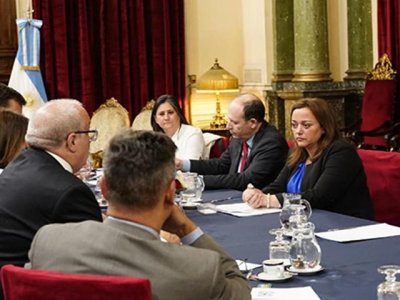 Importante reunión en el Congreso de la Nación