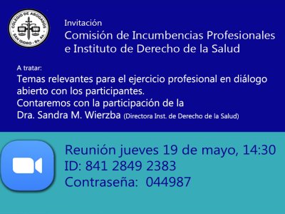 Reunión: jueves 19 de mayo de 2022, 14:30