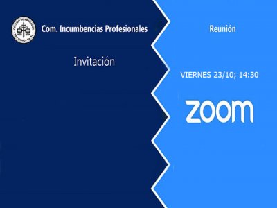 Reunión INCUMBENCIAS 23 de octubre de 2020,14:30