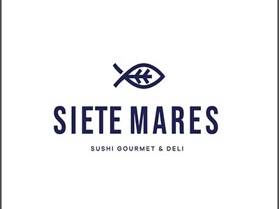 Logo Sushi Siete Mares Logo Sushi Siete Mares