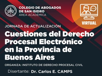 Cuestiones del Derecho Procesal Electrónico en la Prov. Bs. As. Jornada