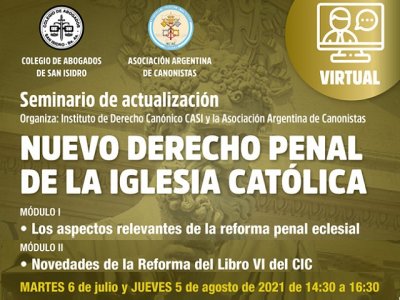 Nuevo Derecho Penal de la Iglesia Católica. Seminario de actualización
