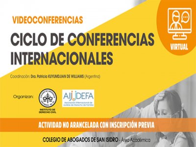 CICLO DE CONFERENCIAS INTERNACIONALES