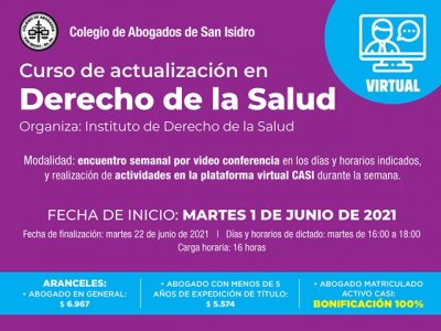 Derecho de la Salud. Curso de actualización