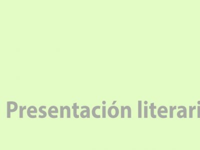 Presentación literaria
