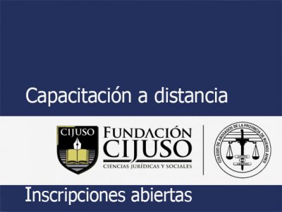 CiJuSo ONLINE. Capacitación a distancia para abogados