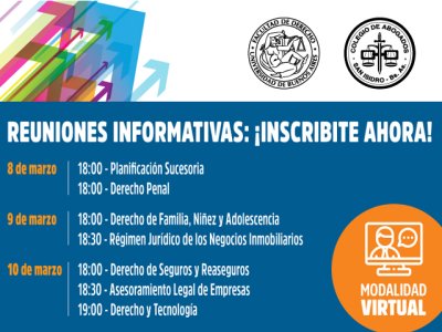 Reuniones Informativas Posgrados UBA en San Isidro 2022