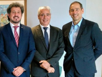 Visita del Dr. Sergio Torres, 1° de abril de 2019