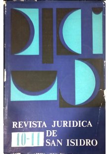Revista Jurídica de San Isidro - Serie histórica | 1976 Tomo X-XI