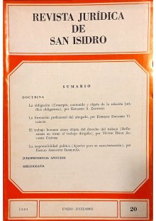 Revista Jurídica de San Isidro - Serie histórica | 1983  Tomo XX