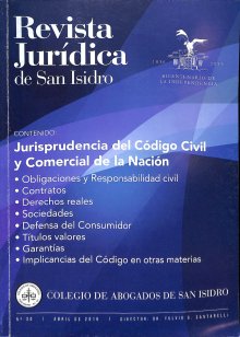Revista Jurídica de San Isidro - Serie histórica | 2016 Tomo XXX