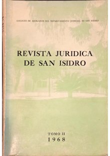 Revista Jurídica de San Isidro - Serie histórica, Tomo II