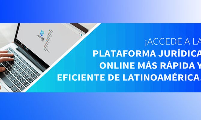 Ahora se puede acceder sin cargo a "LEJISTER"