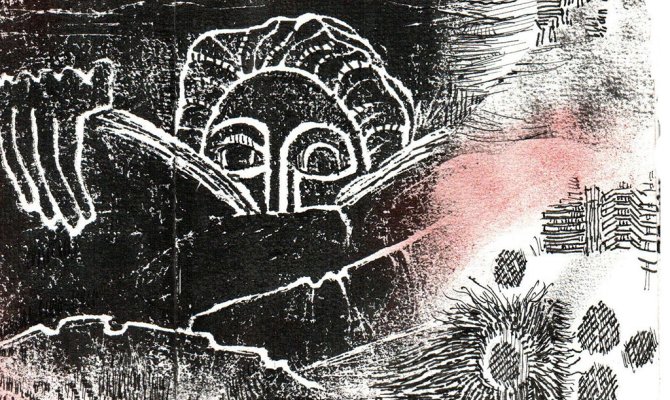 Pags.8y 9 - Miedro grande- Libro de artista- M. A. Dobalo